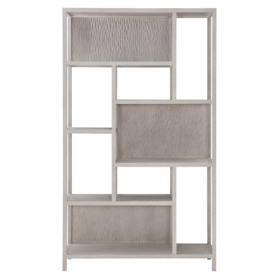 Solaria 82" H x 48" W Solid Wood Etagere Bookcase by Bernhardt