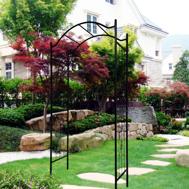 Tonnelle de jardin 7 pi Outsunny, H 90,48 po x l 43,2 po x P 17,64 po