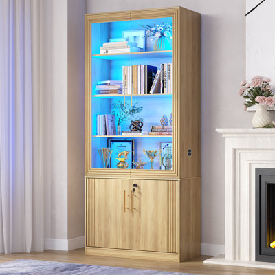 4 -Door 6 -Shelf Storage Cabinet
