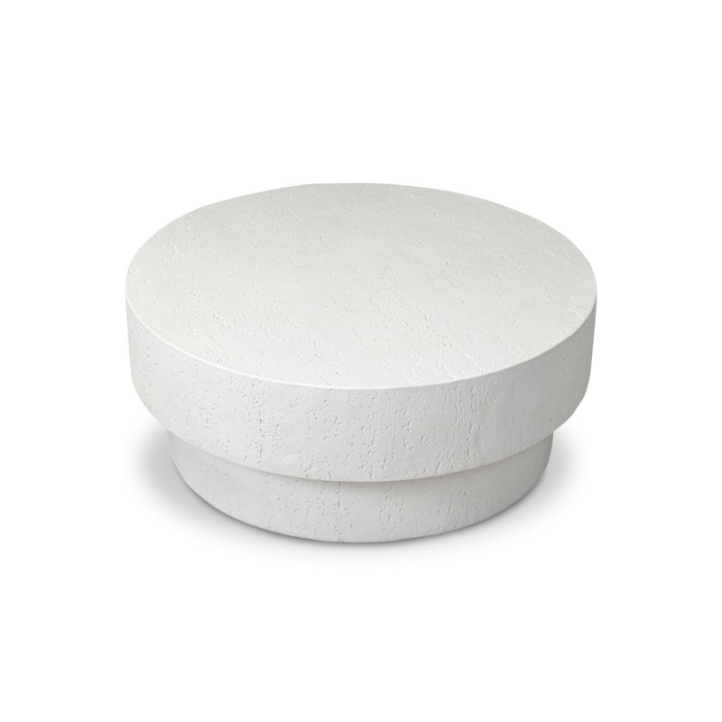 Kesia Outdoor Round Coffee Table, 15" H x 36" W x 36" D