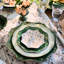 Berry & Thread Scalloped Charger/Platter - Basil-1329173408