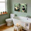2 Piece Wrapped Canvas Wall Art