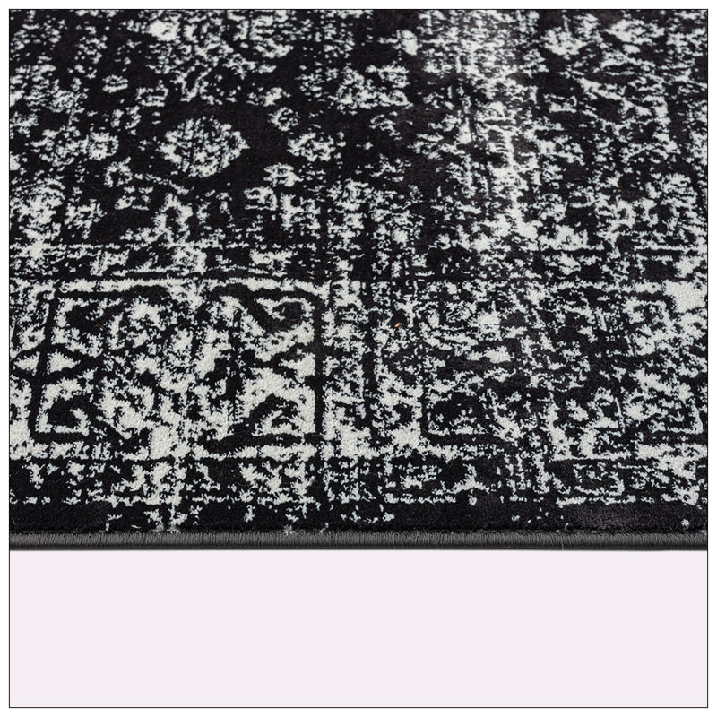 Tapis persan tissé délavé rétro, Rectangulaire 8 pi x 10 pi
