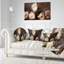 Coussin lombaire floral sauvage