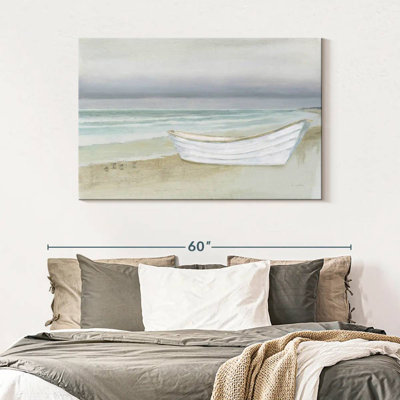 Mehar serein bord de mer avec bateau