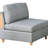 Gray - 5pc, Comprising Fabric Terrycloth Chairs & 5pc Package Flannel