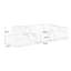 Canapé modulaire blanc en coton et lin-111933294
