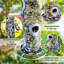 Aqiba Metal Hanging Tube Bird Feeder