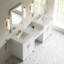 Bellshire 84" W Dual Vanity Set with 24" Make-Up Counter-942721026-942721030-942721031