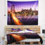 Tapisserie de san francisco et bay bridge-28501988