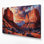 Art mural sur toile brun du sud-ouest, Sedona