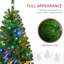 Grand arbre de Noël artificiel pré-éclairé-533103812