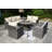 Areefa 8 - Person Patio Conversation Set with Cushions-1643553525