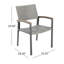 Chaise de patio Luton
