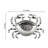 Aryanna Metal Tray - Set of 4