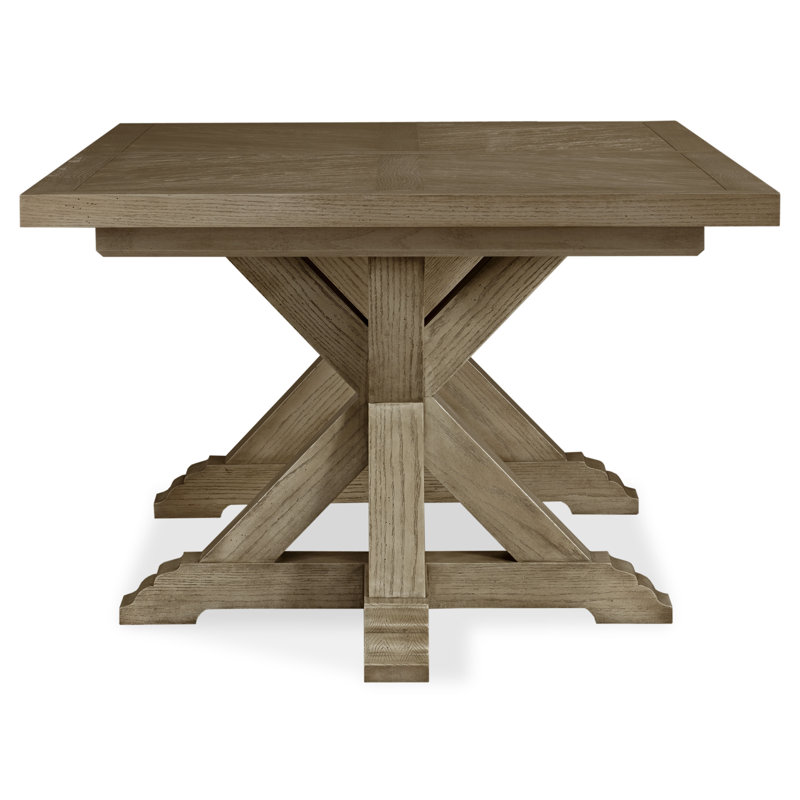 Monogram Extendable Oak Dining Table