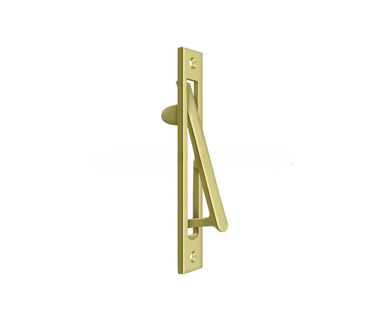 2BDB46B1B42A45BEA5D88CAFCF7BE265 Edge Pull Heavy Duty; 6-1/4"; Bright Brass Finish