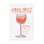 Boléro Aperol Spirz sur toile