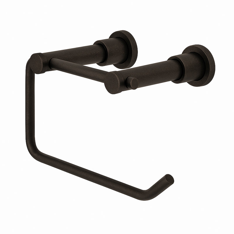 Minimal Wall Mount Toilet Paper Holder, Sienna