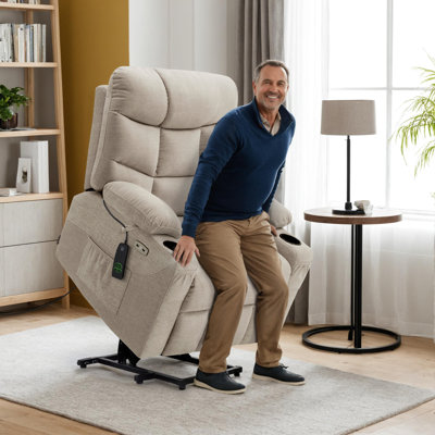 85.1cm Wide Lift Assist Standard Recliner