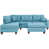 Tissu bleu est en rupture de stock