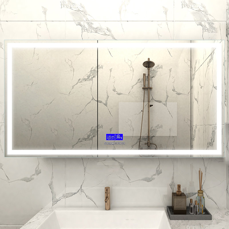 Miroir de salle de bain Kagome, 35 po x 68 po