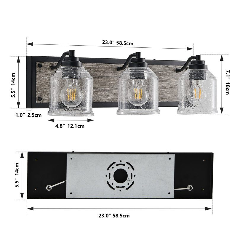 Modern Vanity Wall Sconce (Bulb Not Included)
