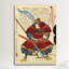 «Samouraï japonais avec Naginata», impression sur toile-1093288502-1093288507-1172832966