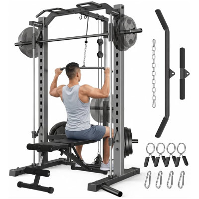 Appareil de musculation multifonctionnel Smith
