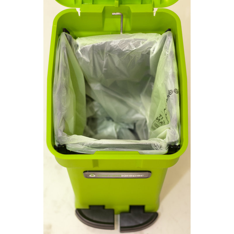 Compo Keeper 6 Gal. Odour Resistant Outdoor Composter, Green