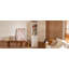 Bibliothèque autoportante à 5 niveaux avec 1 tiroir classeur