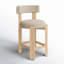 Tabouret de comptoir Eugenia Boucle-1090376849