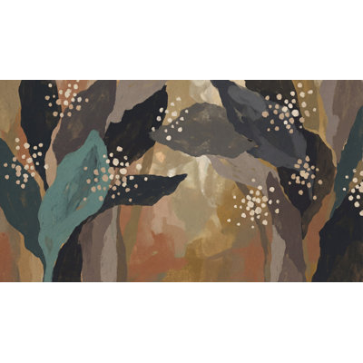 Papier peint mural moderne moderne abstrait tons terreux