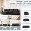 Canapé modulaire en chenille avec canapé Co-1685778686