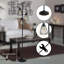 Lampe sur pied à branches 67 "