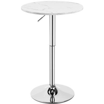 Round Metal Base Dining Table