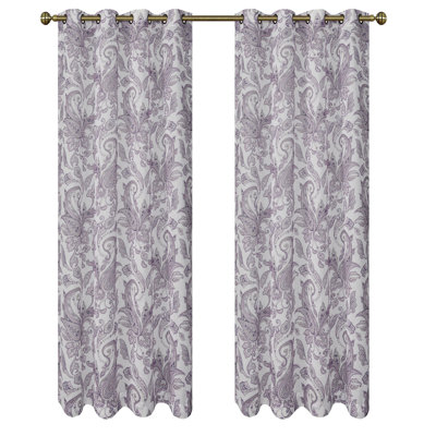 Manuela Semi Sheer Curtain Pair