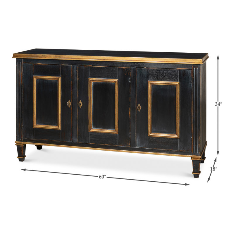 Blarwood 60'' W Solid Wood Sideboard