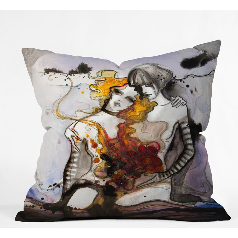 Coussin extérieur Deniz Ercelebi Twins, 16 po x 16 po