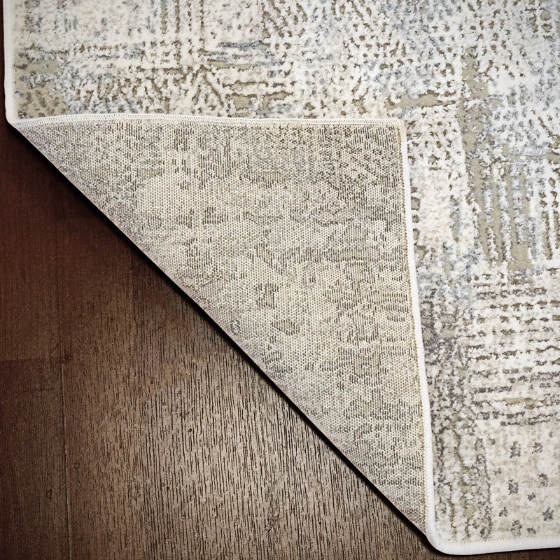 Karlee Abstract Indoor Rug, Rectangle 3'6" x 5'6"
