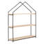 Bilst 3 Piece Solid Wood Accent Shelf