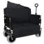 Chariot de chariot pliant convertible 3-en-1 robuste avec banc et rangement