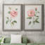Grandiflora I - Ensemble de 2 peintures sur toile encadrées-1704402014-1704402015