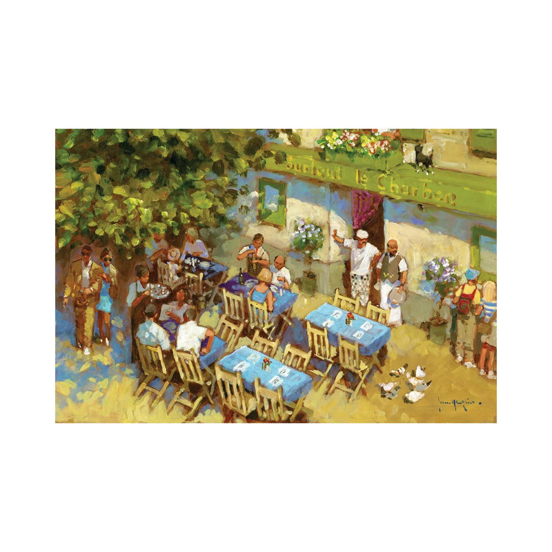 Surtout Le Charbon by John Haskins - Wrapped Canvas Painting, 20.32cm H x 30.48cm W x 1.905cm D