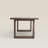 Nut-Brown Rectangular Solid Wood Dining Table-1021353643