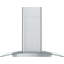 Zephyr Brisas 30 in. 600 CFM Curved Glass Wall Mount Range Hood with LED Lights in Stainless Steel
