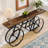 70.9'' Extra Long Console Table with Bicycle Base, Narrow Sofa Table Industrial Entryway Table-1566125484-1569280343