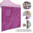 Yescom Polyester Side Wall for Canopy-64890856