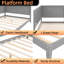 Lit plateforme Classic Mid-Century-376225528-376225531