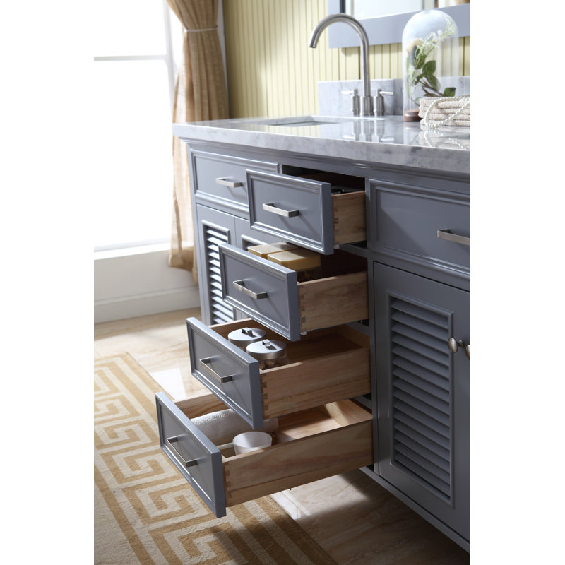 Kensington 73'' W Double Vanity, Gray